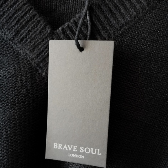 Brave Soul kansas v neck jumper - NWT (M) - Picture 7 of 12